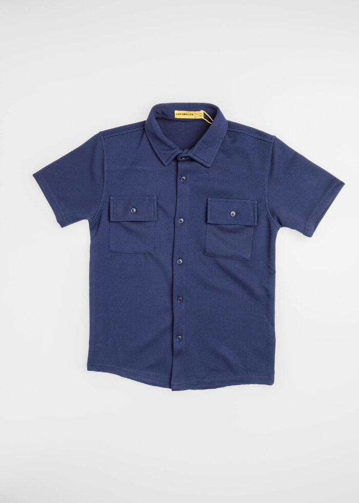 Kids Boy Patterned Shirt - Image 1