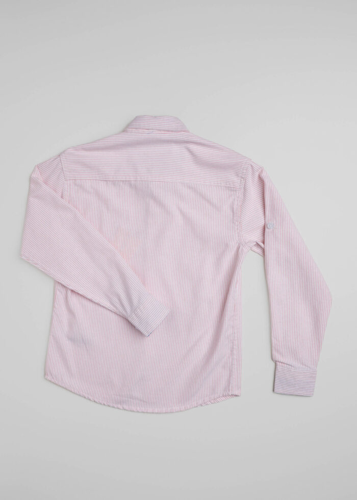 Kids Boy Striped Shirt - Image 2