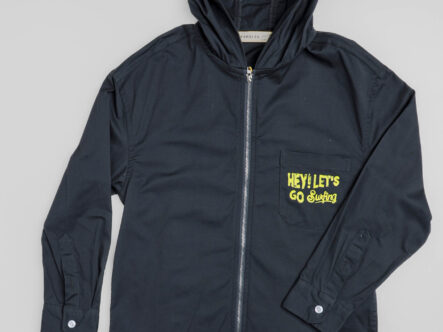 Kids Boy "Let's Go Surfing" Printed Jacket Sweater