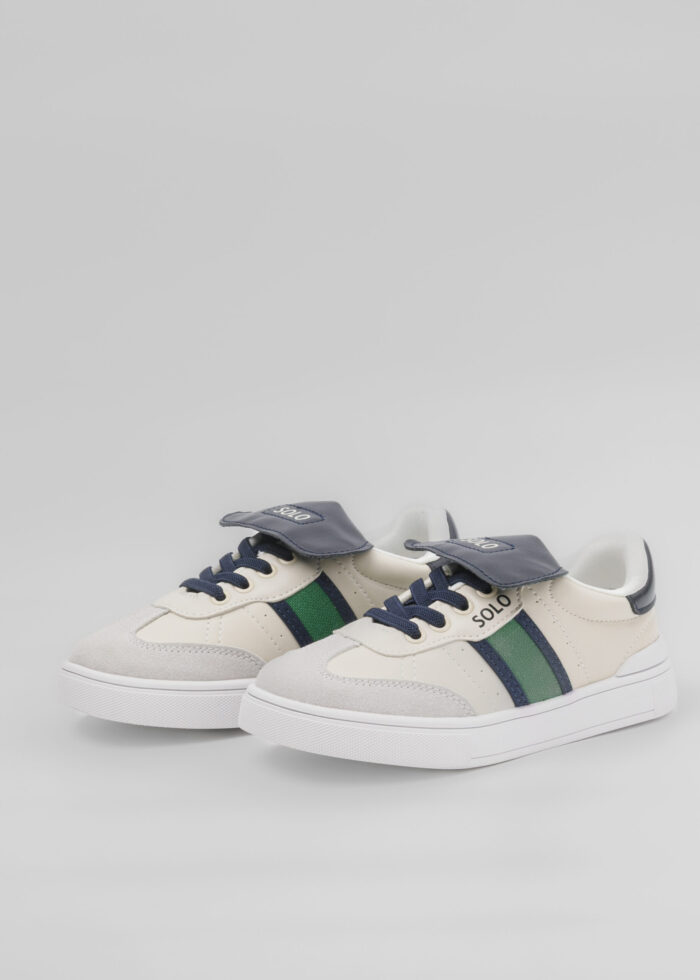 Kids Boy Leather and Suede Sport Shoes - Image 2