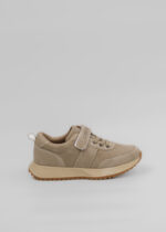 Kids Boy Fabric and Leather Sport Shoes