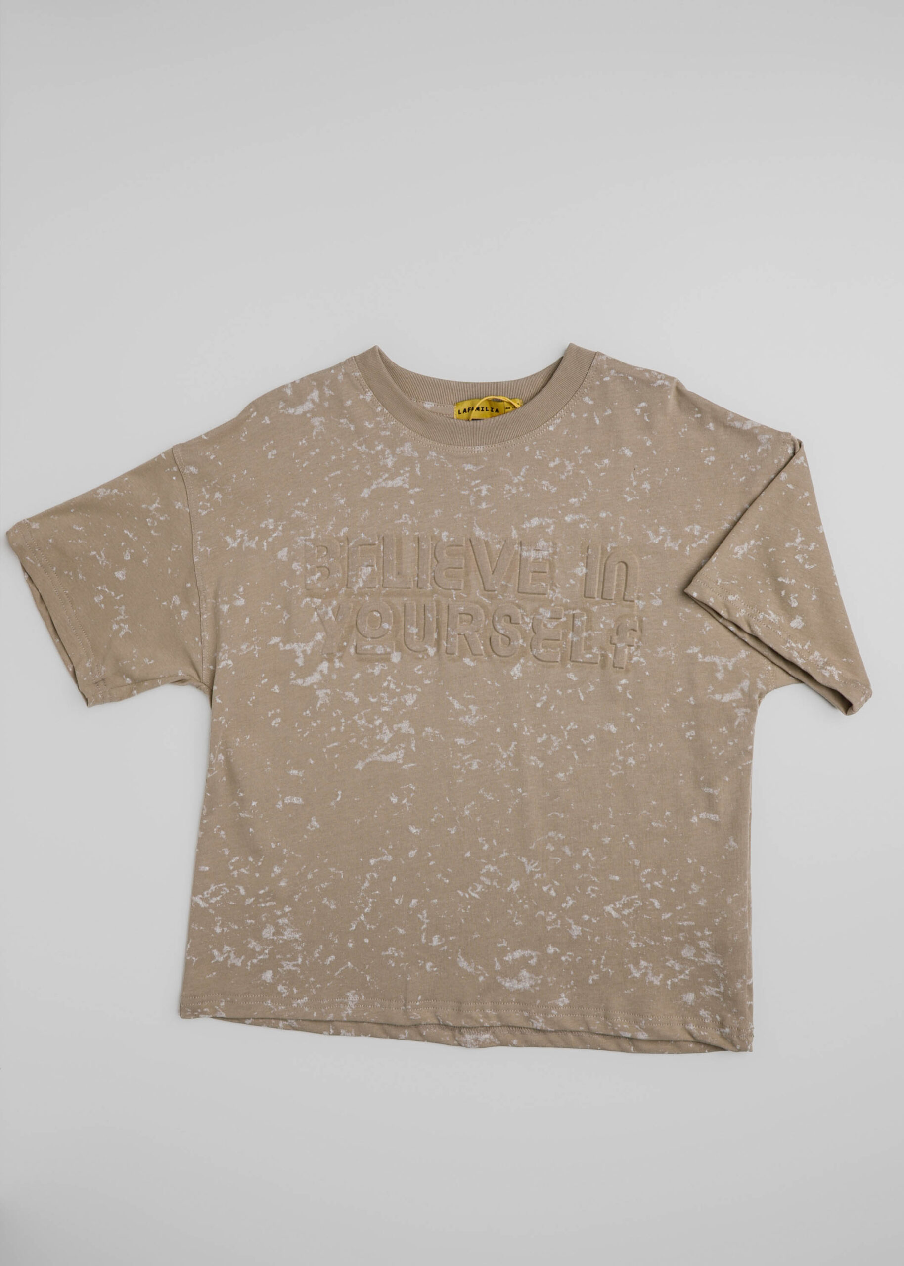 6125316001544-a تيشيرت أطفال ولادي بطباعة "Believe in Yourself" - الصورة 1