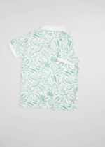 Kids Boy Printed Polo Shirt - Image 2