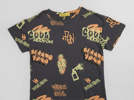 Kids Boy Writings Printed T-Shirt