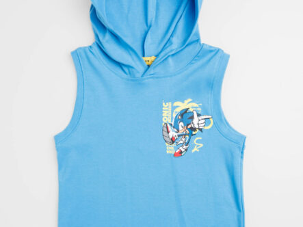 Kids Boy Sonic Printed Blouse