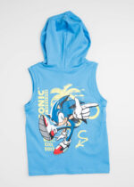 Kids Boy Sonic Printed Blouse - Image 2