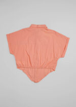 Kids Girl Cropped Plain Shirt - Image 2