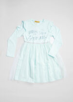 Kids Girl "Princess" Printed Short Dress