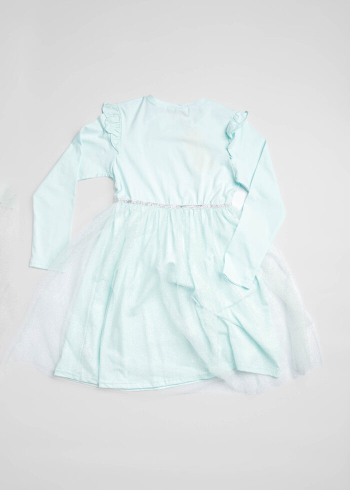 Kids Girl "Princess" Printed Short Dress - Image 2