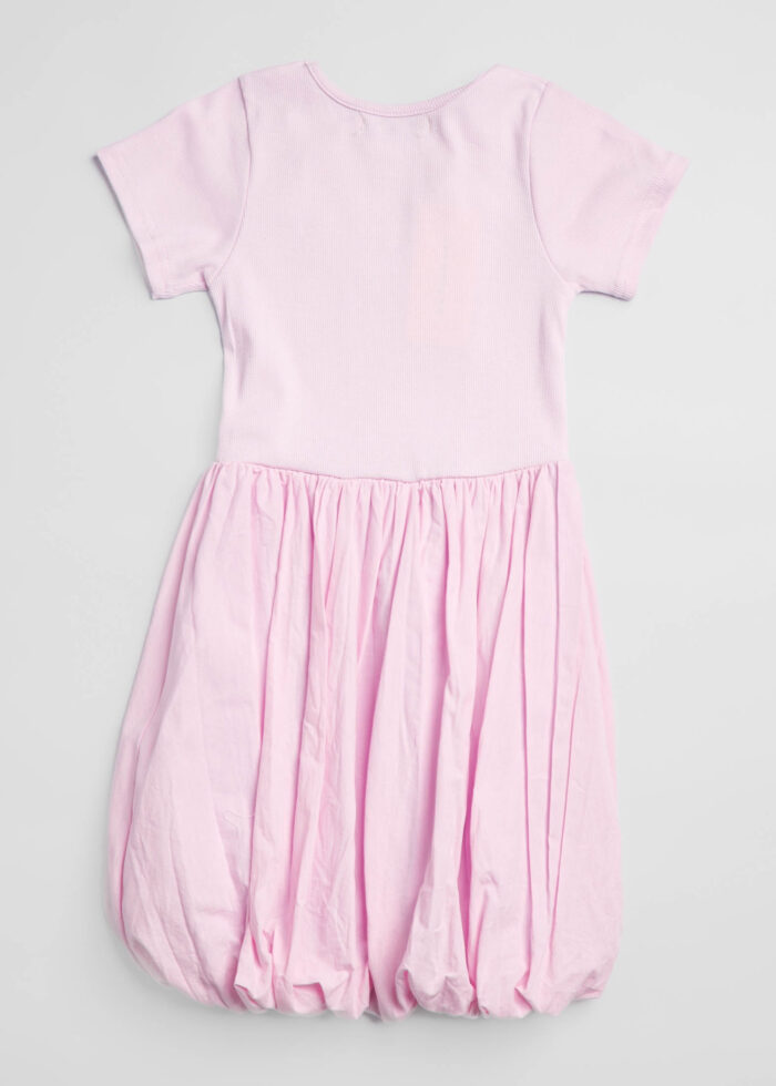 Kids Girl Butterfly Printed Short Dress - Image 3