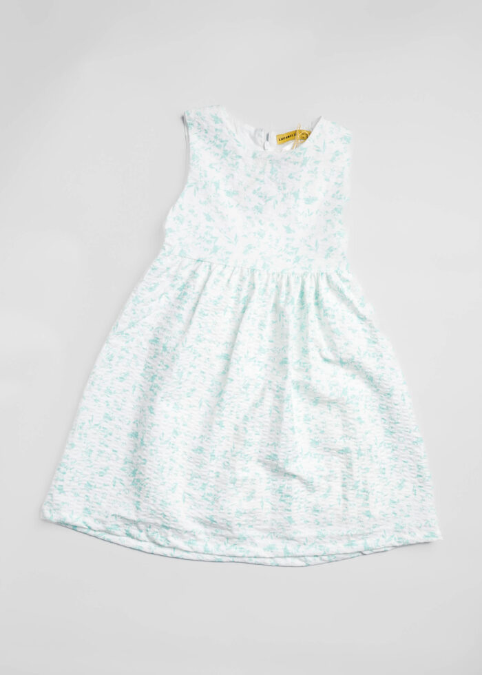 Kids Girl Printed Short Dress - Image 1