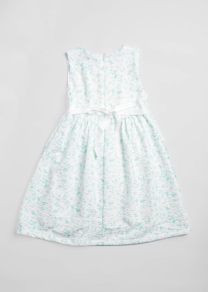 Kids Girl Printed Short Dress - Image 2