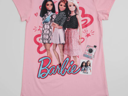 Kids Girl Barbie Printed Sleeping Dress