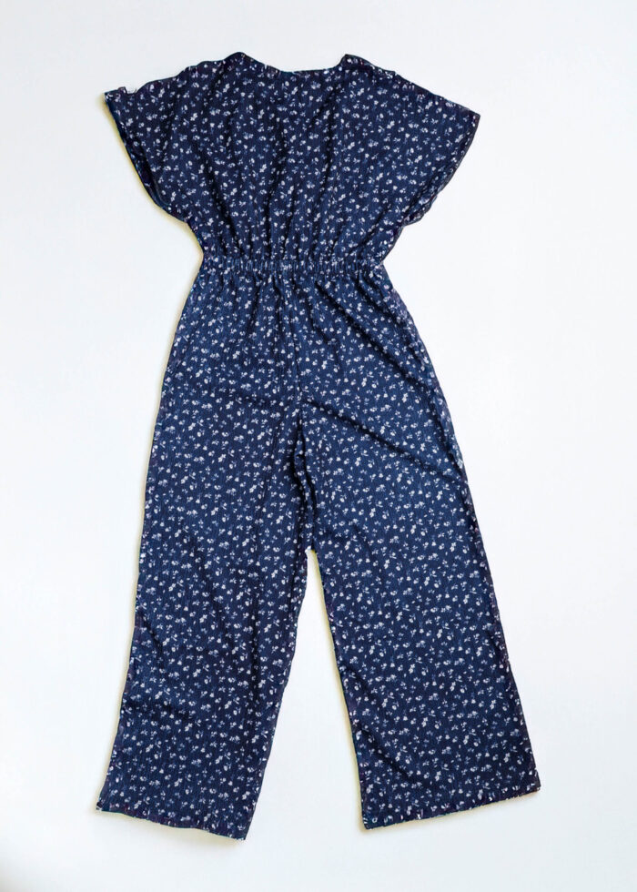 Kids Girl Printed Jumpsuit - Image 1