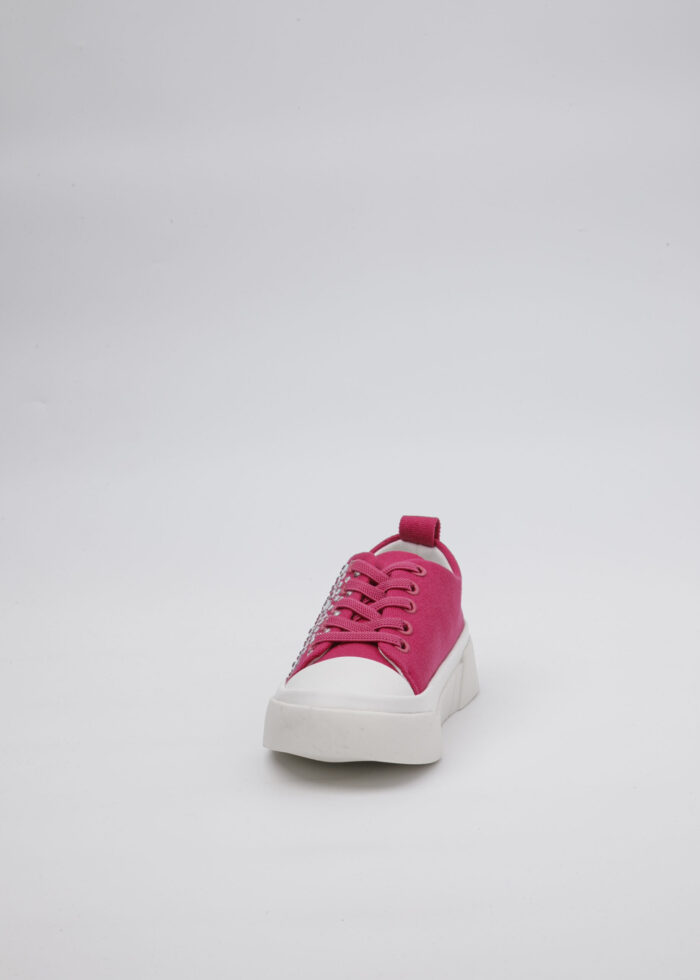 Kids Girl Fabric Sport Shoes - Image 3