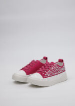Kids Girl Fabric Sport Shoes - Image 2