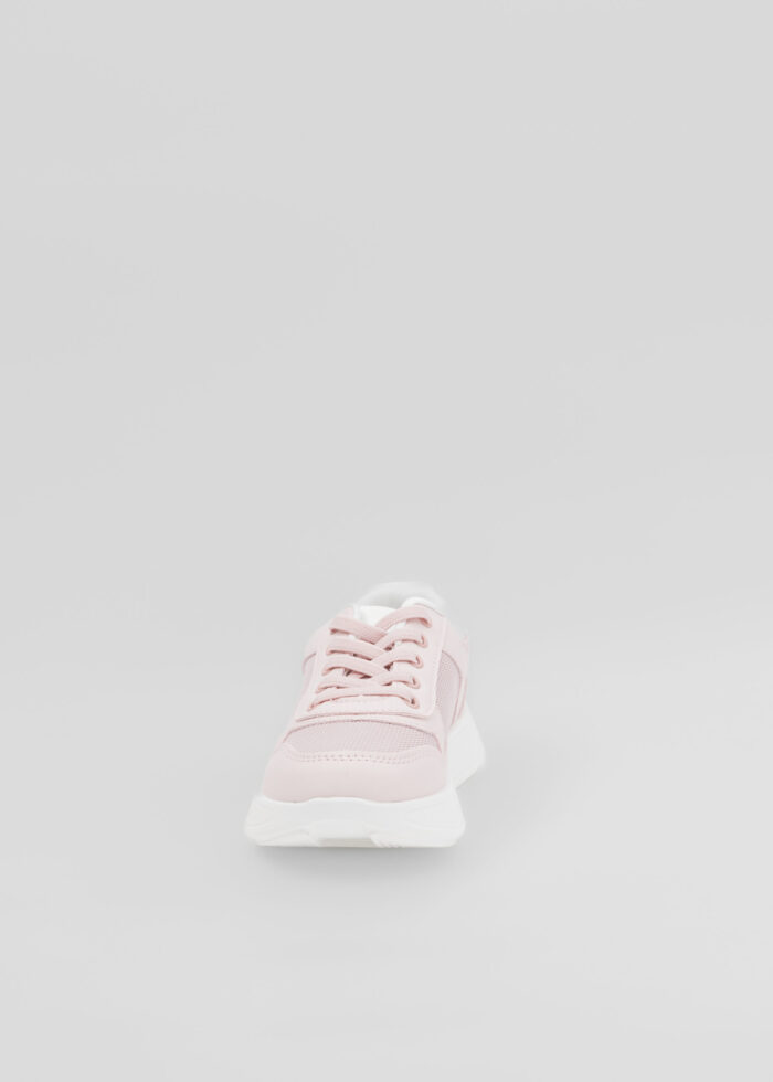 Kids Girl Fabric and Leather Sport Shoes - Image 3