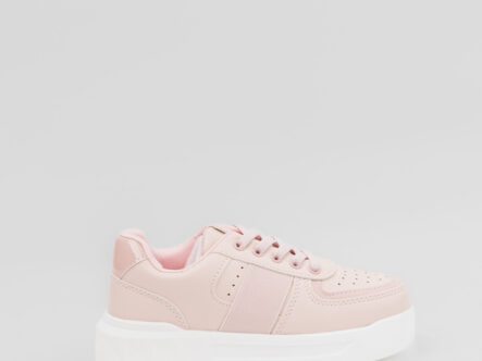 Kids Girl Leather Sport Shoes