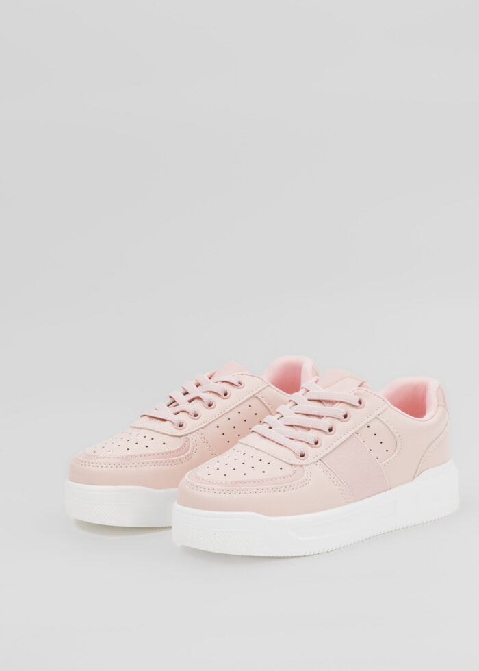 Kids Girl Leather Sport Shoes - Image 2