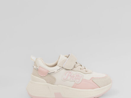 حذاء أطفال بناتي رياضة جلد وشامواه