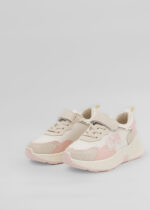 ⁦حذاء أطفال بناتي رياضة جلد وشامواه⁩ - الصورة ⁦2⁩