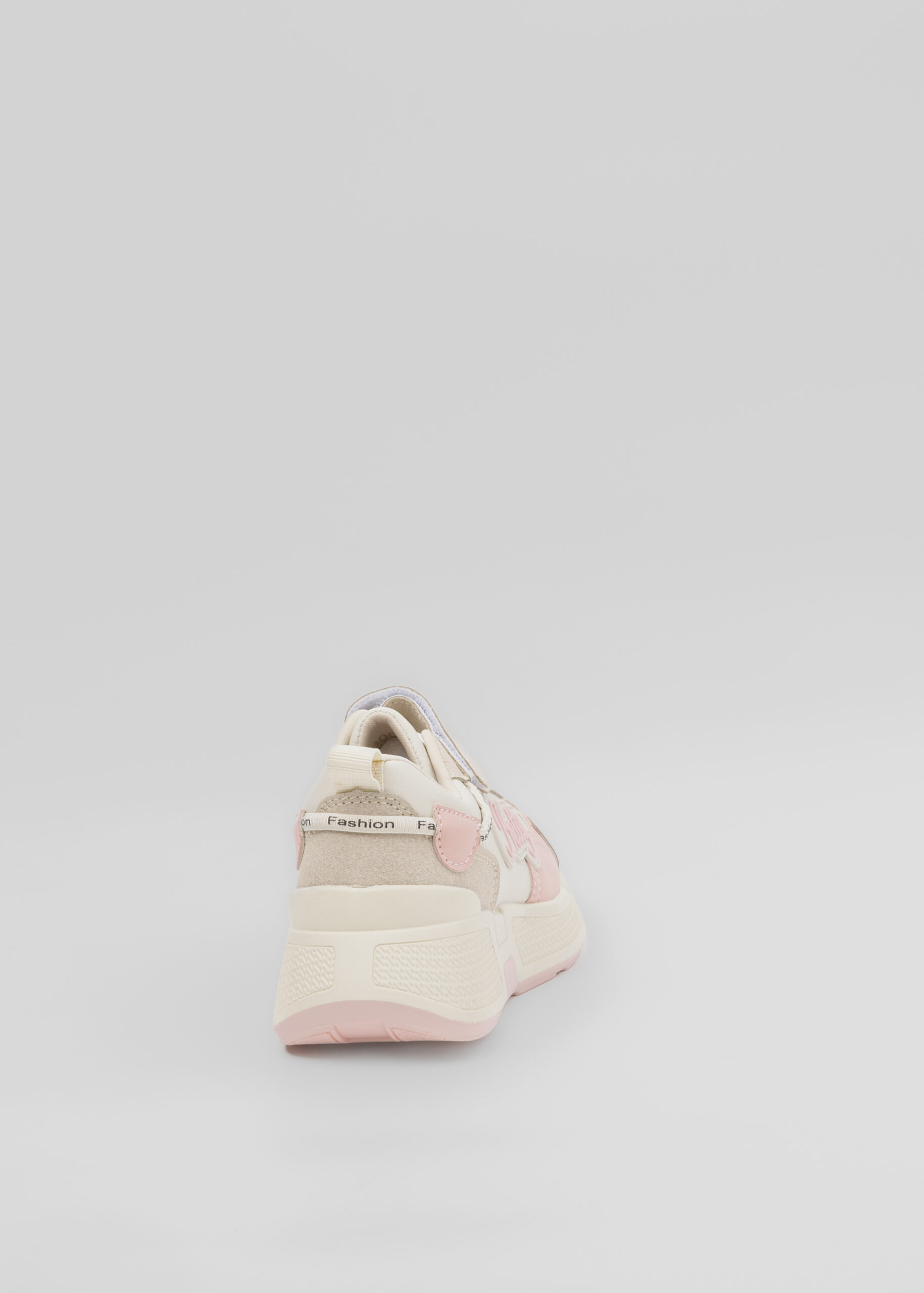 6125413001303-d حذاء أطفال بناتي رياضة جلد وشامواه - الصورة 4