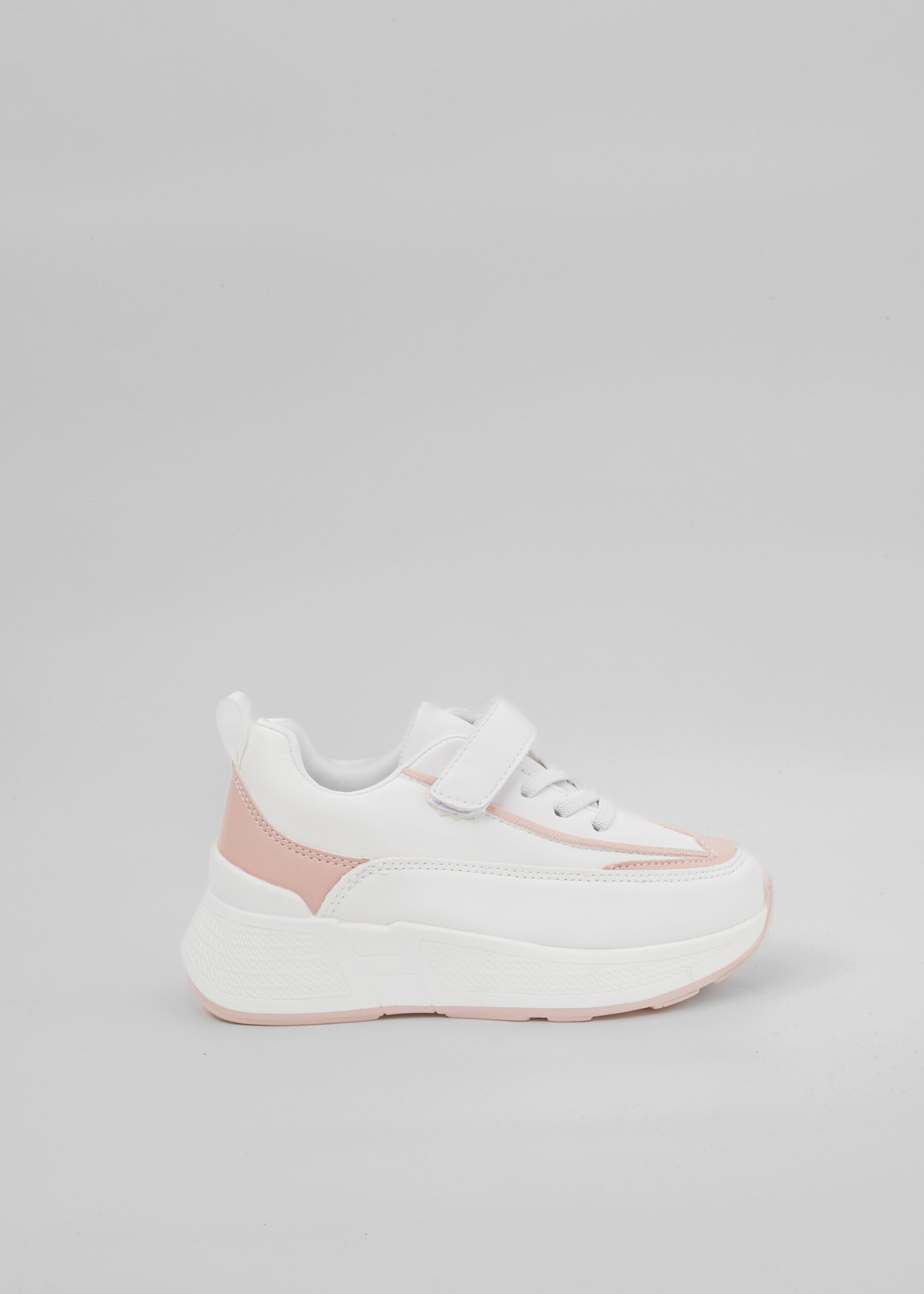 6125413001402-a حذاء أطفال بناتي رياضة جلد - الصورة 1