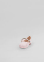 حذاء باليرينا أطفال بناتي جلد لامع - الصورة 3