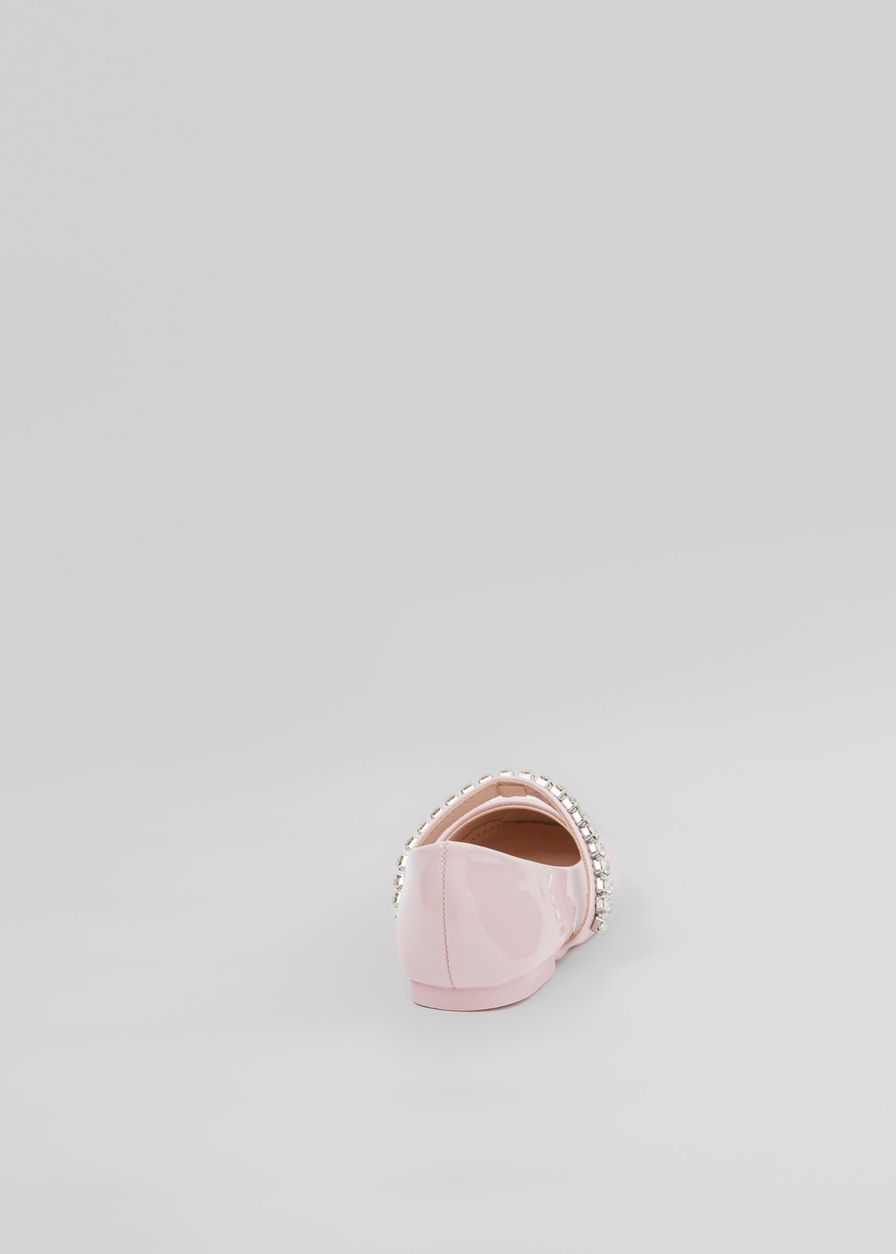 6125413008013-d حذاء باليرينا أطفال بناتي جلد لامع - الصورة 4