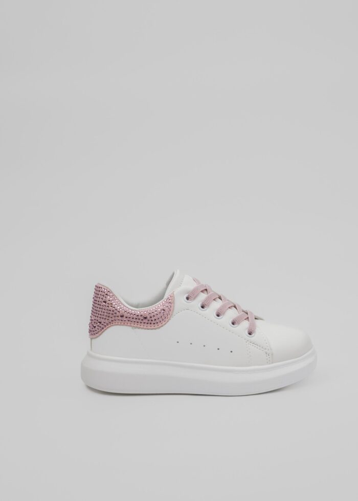 Kids Girl Leather Sport Shoes - Image 1