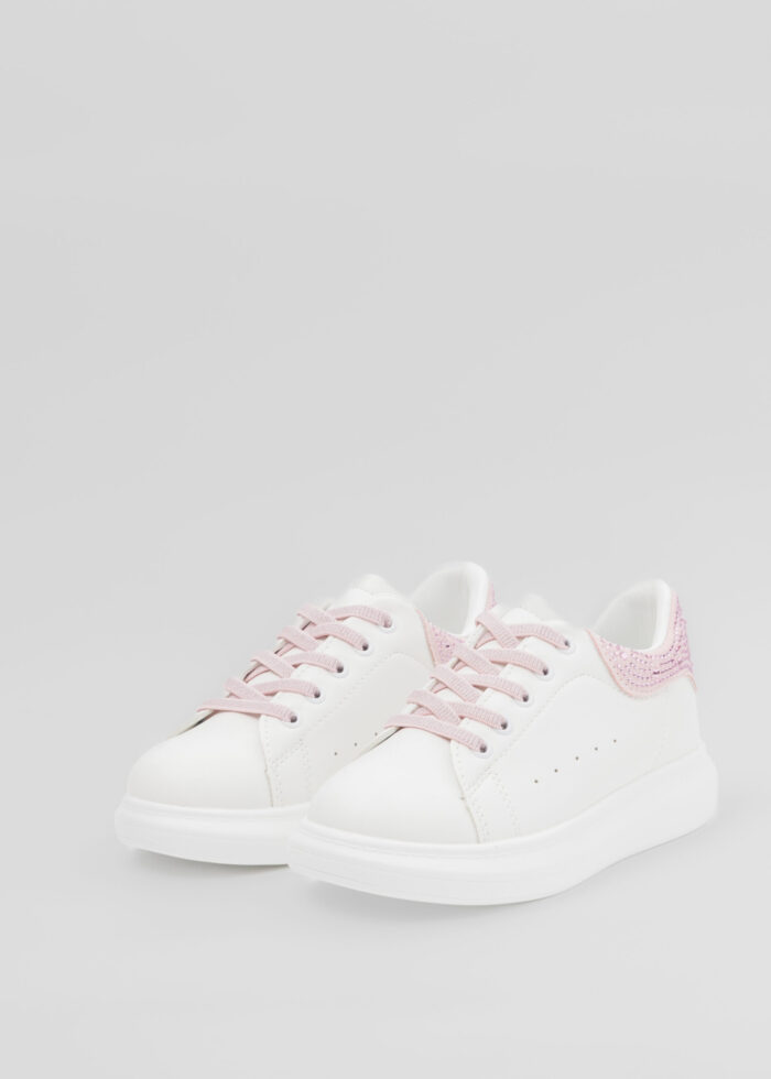 Kids Girl Leather Sport Shoes - Image 2