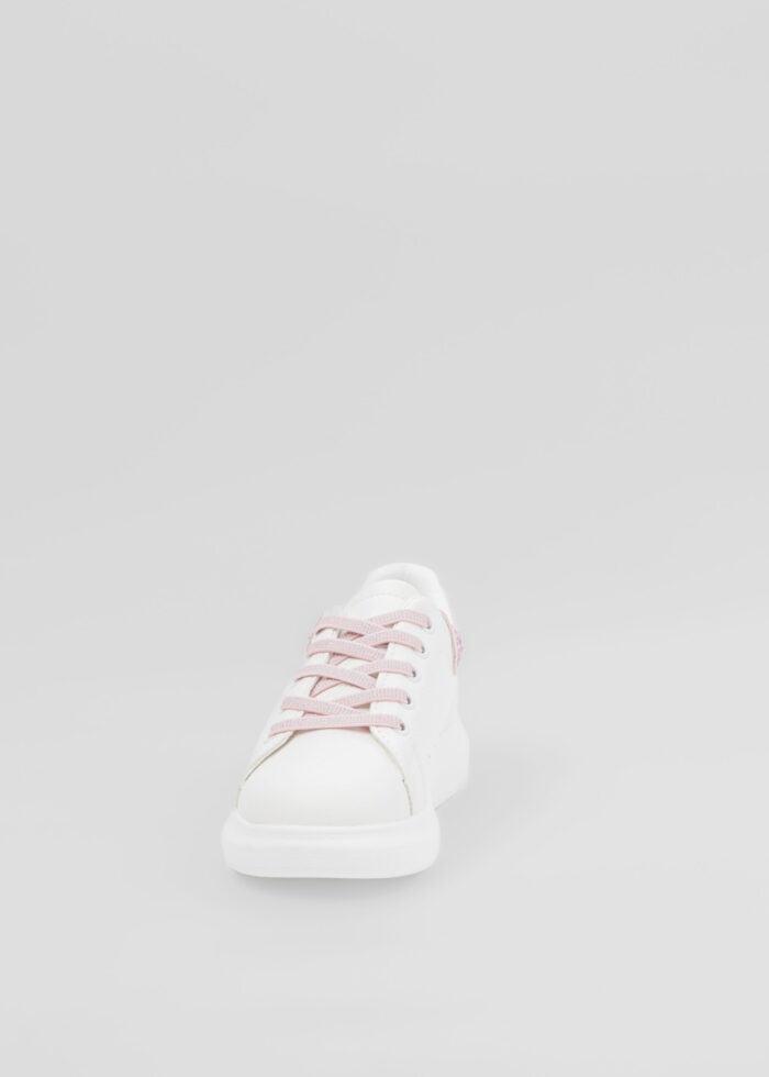 Kids Girl Leather Sport Shoes - Image 3