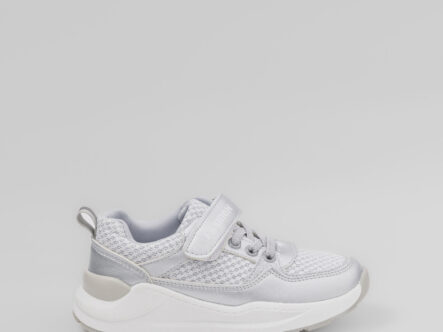 Kids Girl Leather and Fabric Sport Shoes