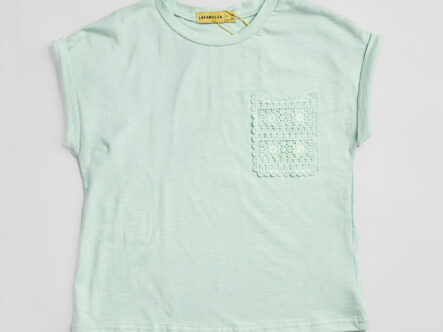 Kids Girl Embroidery Decor T-Shirt