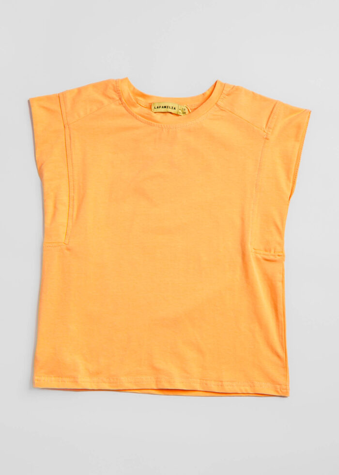 Kids Girl Plain T-Shirt - Image 1