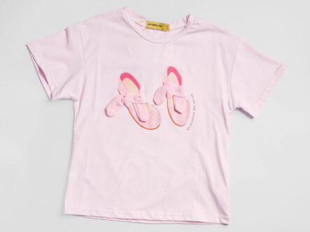 Kids Girl Ballerina Printed T-Shirt
