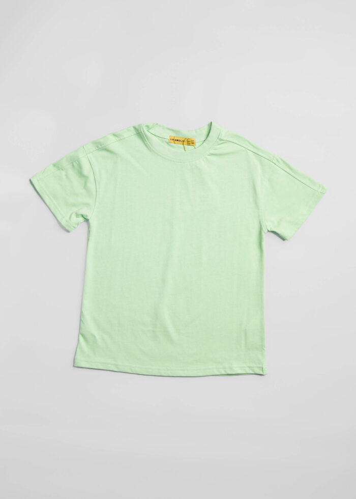Kids Girl Plain T-Shirt - Image 1