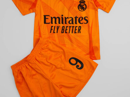 Baby Boy Real Madrid “Mbappe 9” Two-Pieces Football Suit