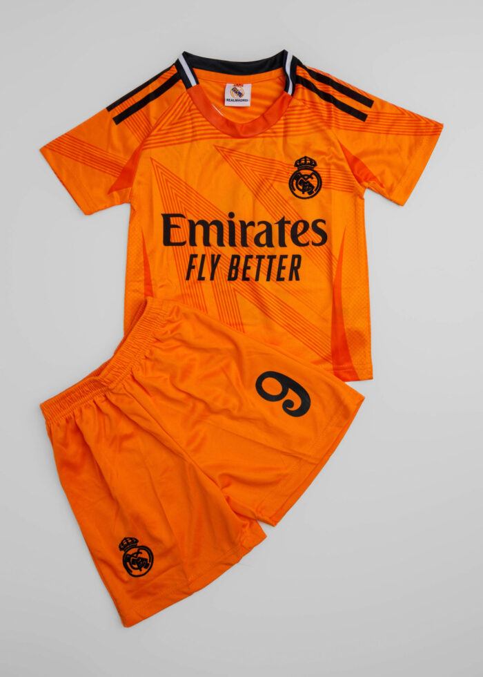Baby Boy Real Madrid “Mbappe 9” Two-Pieces Football Suit - Image 1