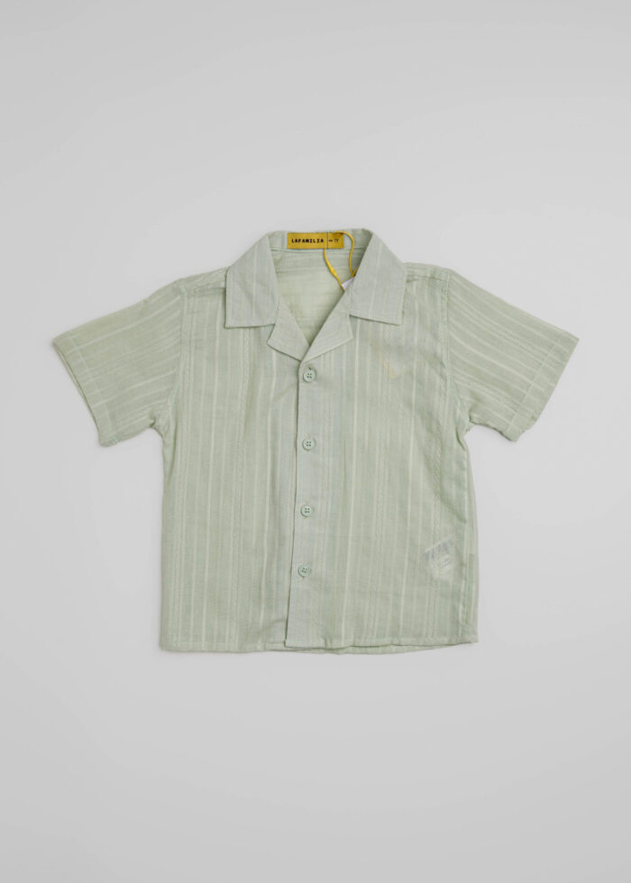 Baby Boy Striped Shirt - Image 1