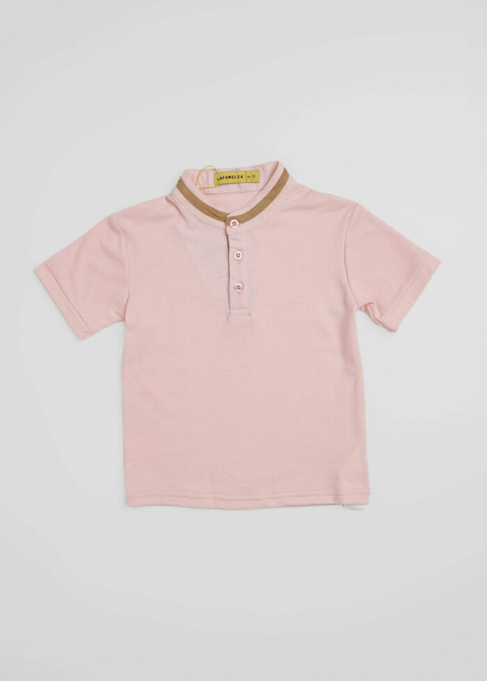 Baby Boy Plain Polo Shirt - Image 1