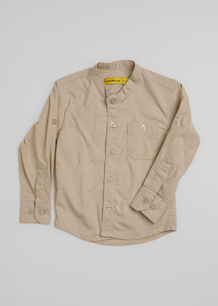 Baby Boy Plain Shirt - Image 1