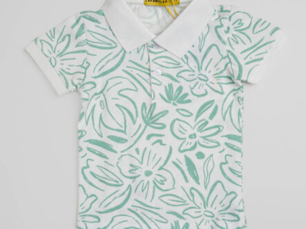 Baby Boy Printed Polo Shirt