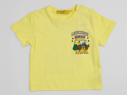 Baby Boy "Lunch Box Boss" Printed T-Shirt