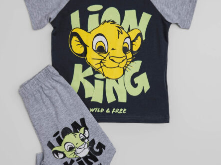 Baby Boy “Lion King” Printed Two-Pieces Pajama