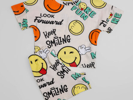 Baby Boy Drawings Printed Two-Pieces Pajama