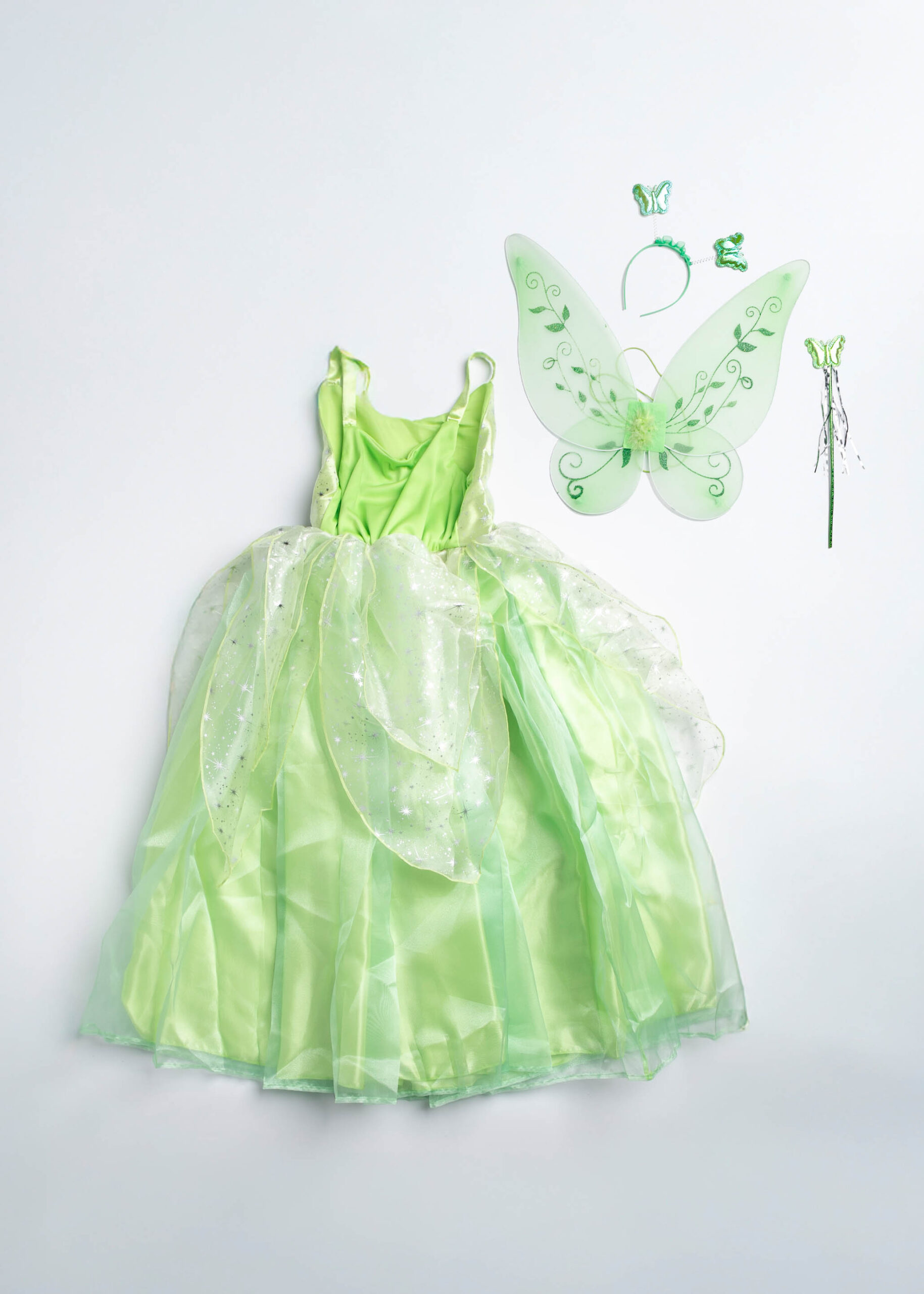 6125609053123-a Baby Girl Butterfly Design Dress - Image 1