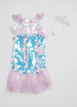 فستان أطفال بيبي بناتي بتصميم الملكة