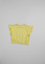 ⁦تيشيرت أطفال بيبي بناتي مزين بكشكش⁩ - الصورة ⁦2⁩