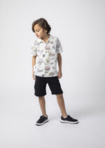 Kids Boy Regular-Fit Kittan Short